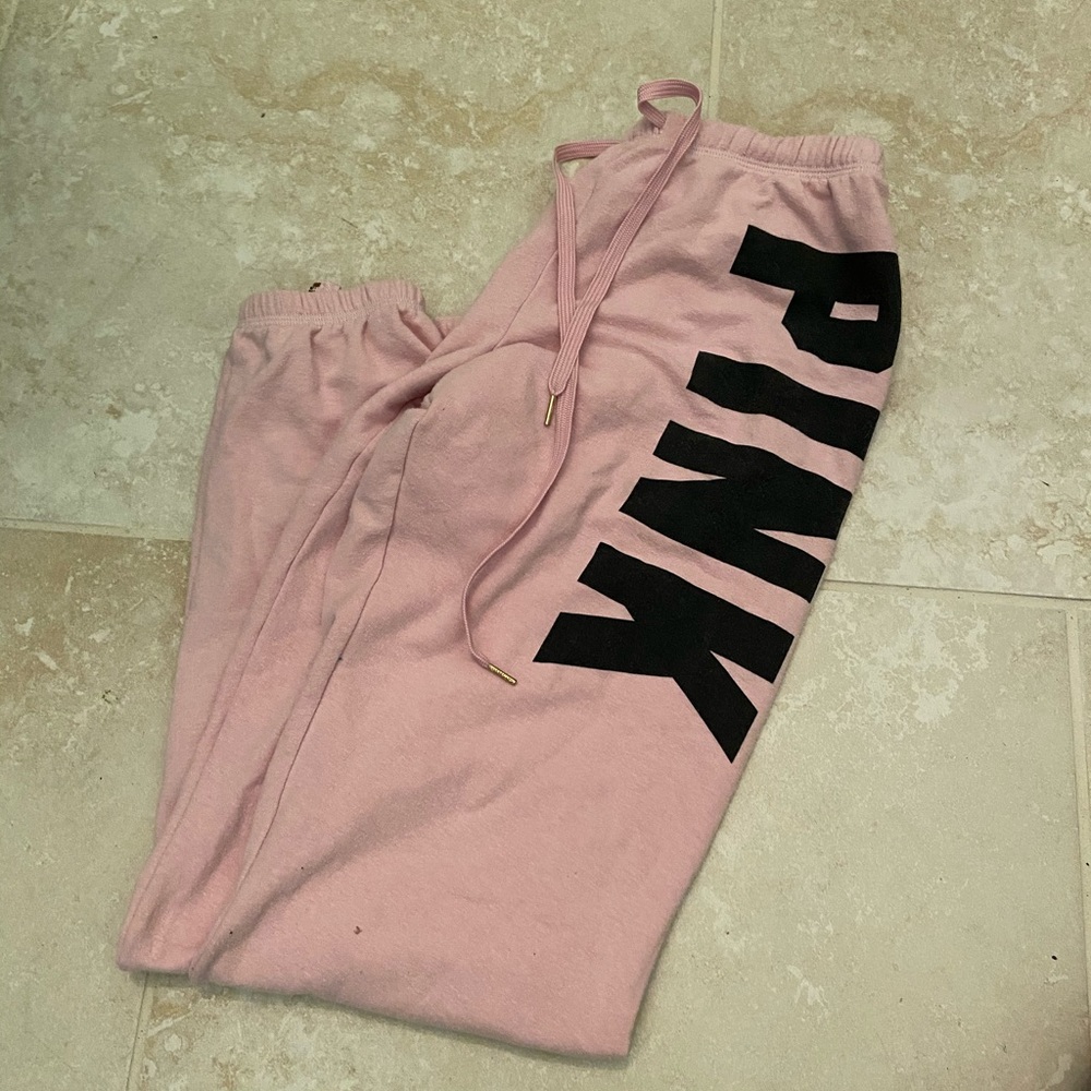 Victoria’s Secret PINK sweat pants and zip jacket